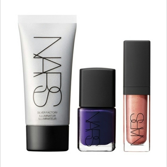 HTF🎅Illuminator Need🎅BN*No Box* HTF LE NARS 0.57 OZ Silver Factory Illuminator - Picture 4 of 10